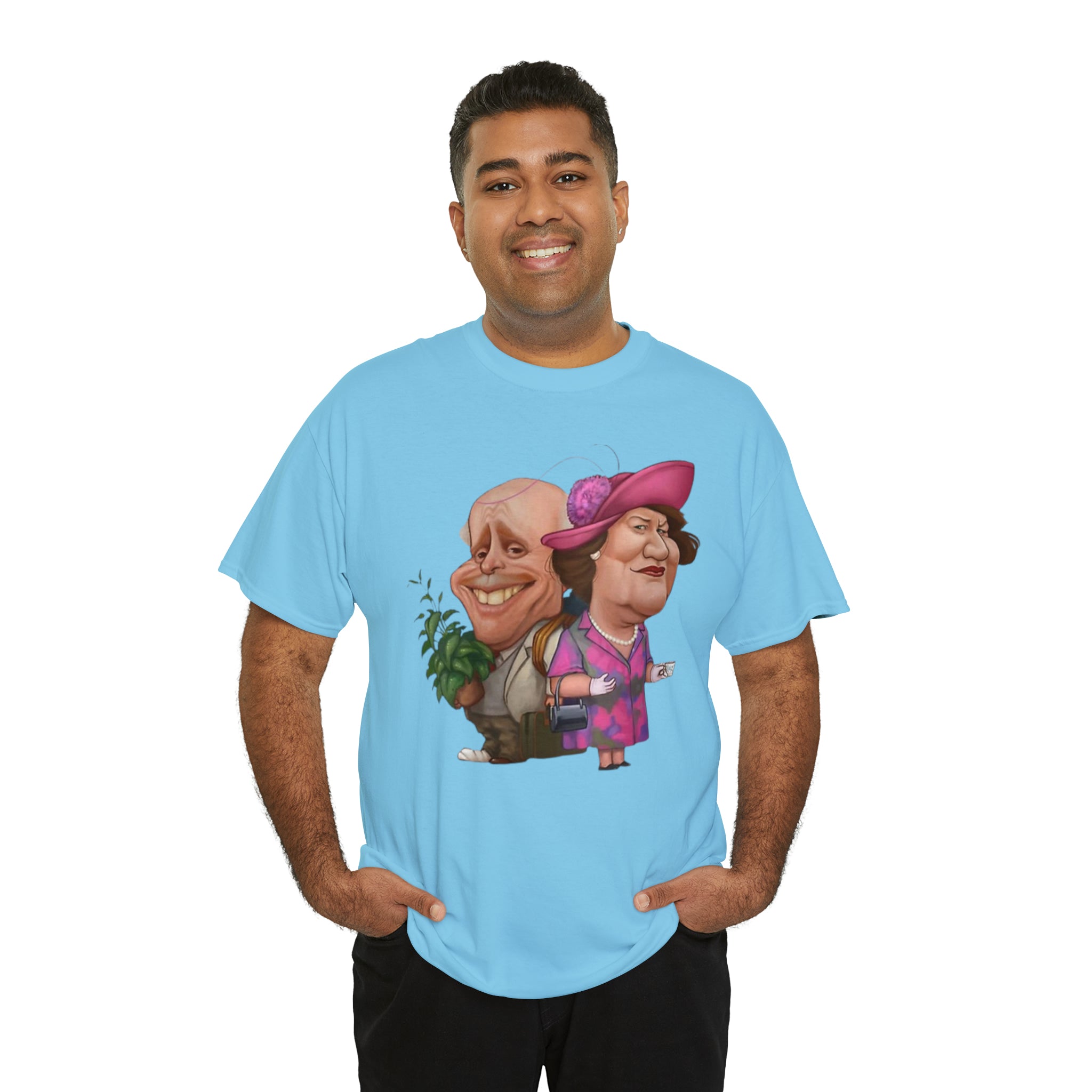 Keeping Up Appearances 90's TV Show-Unisex Heavy Cotton T-Shirt - Creations by Chris and Carlos